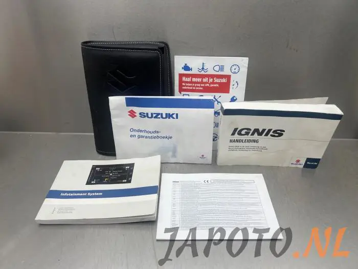 Livret d'instructions Suzuki Ignis